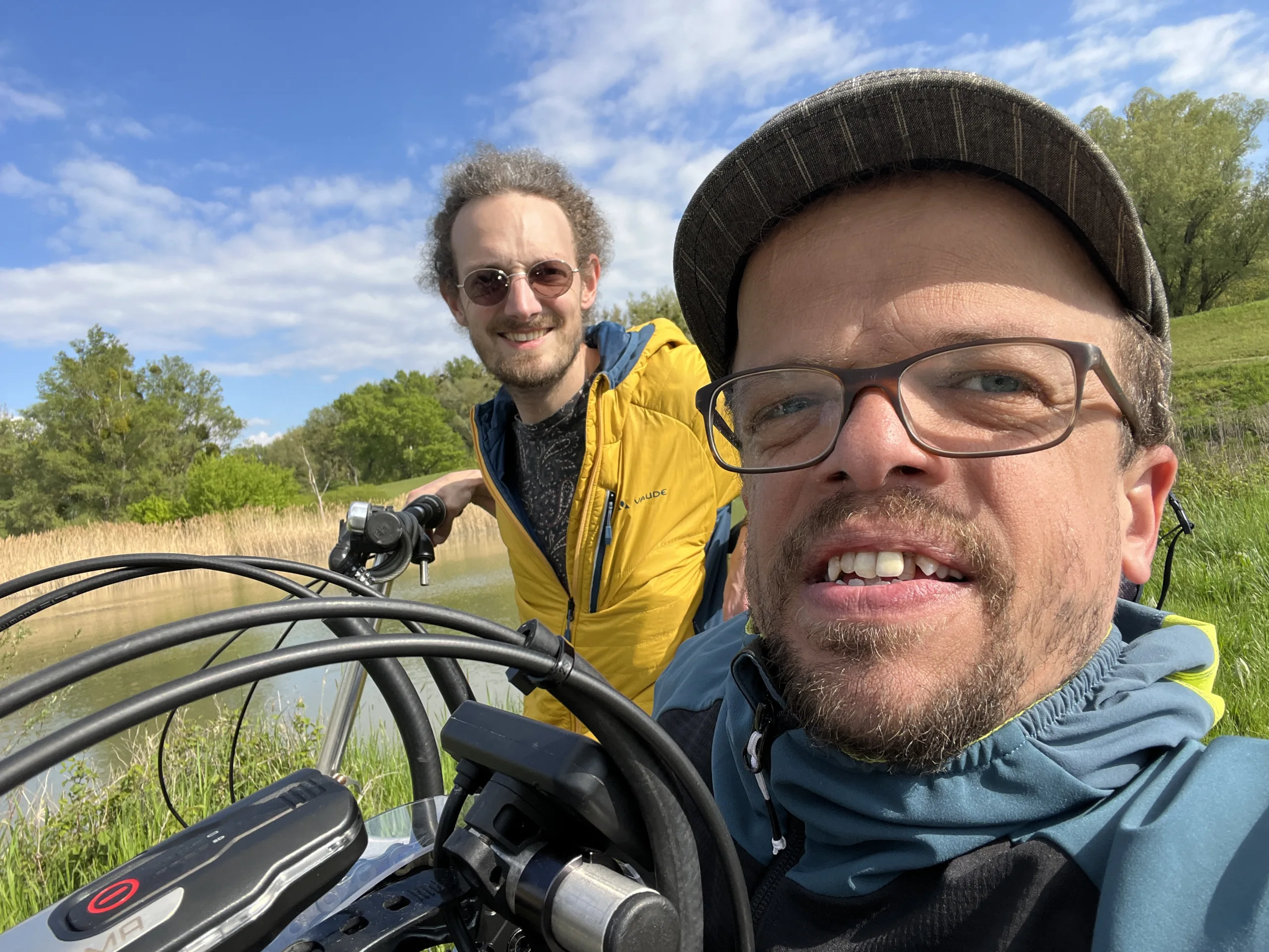 Donauradweg mit dem Handbike und Persönliche Assistenz