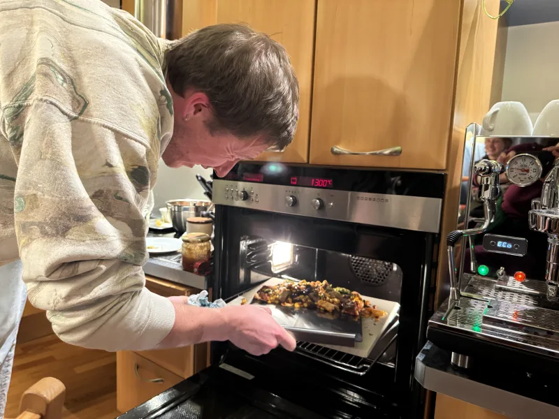 Pizzabacken mit Persönlicher Assistenz