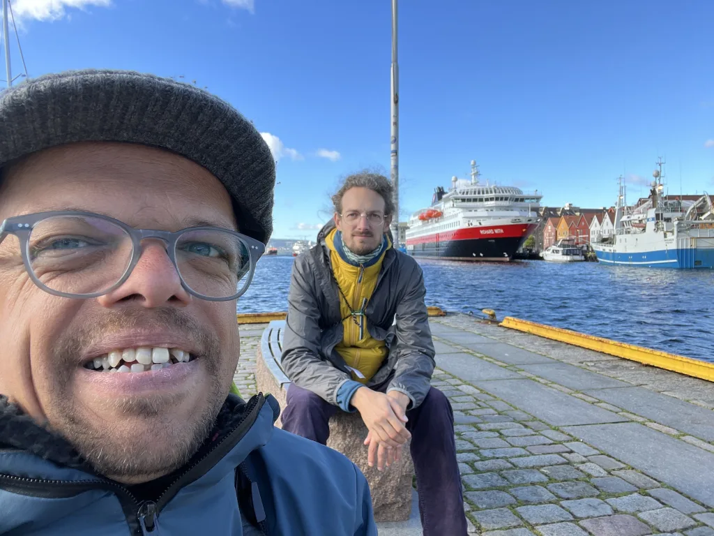 In Bergen in Norwegen auf Urlaub mit Persönlicher Assistenz
