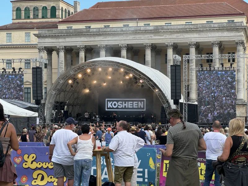Konzertbesuch auf einem Festival in Eisenstadt mit Persönlicher Assistenz (Morcheeba, Kosheen...)